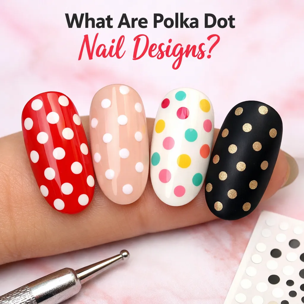 Polka Dot Nail Designs