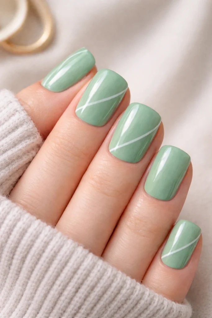 Green Nail Designs