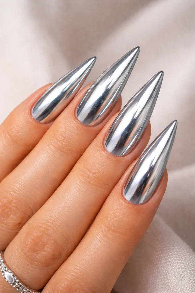 Trendy Stiletto Nail Ideas
