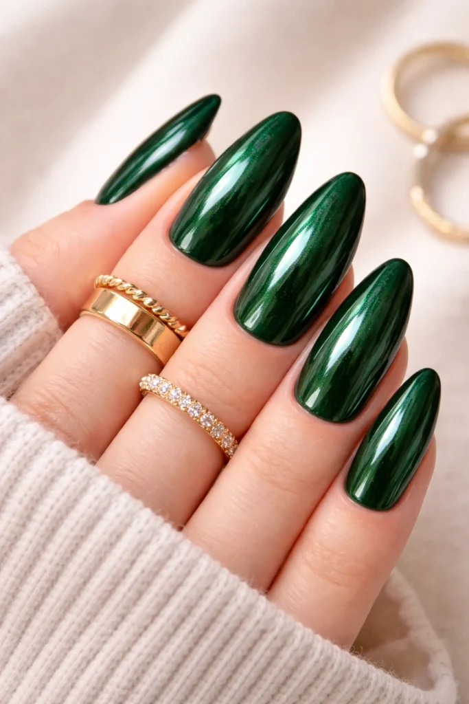 Green Nail Designs