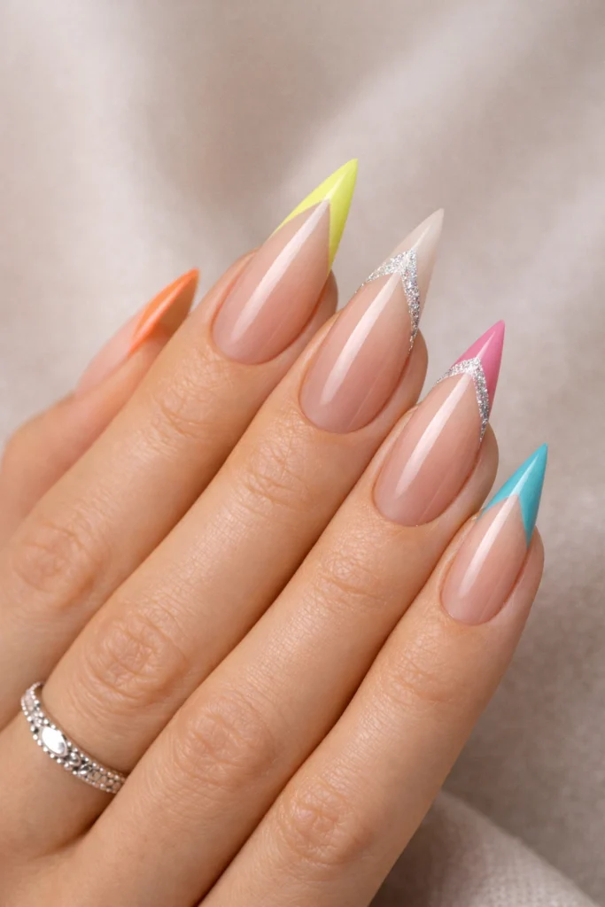 Trendy Stiletto Nail Ideas