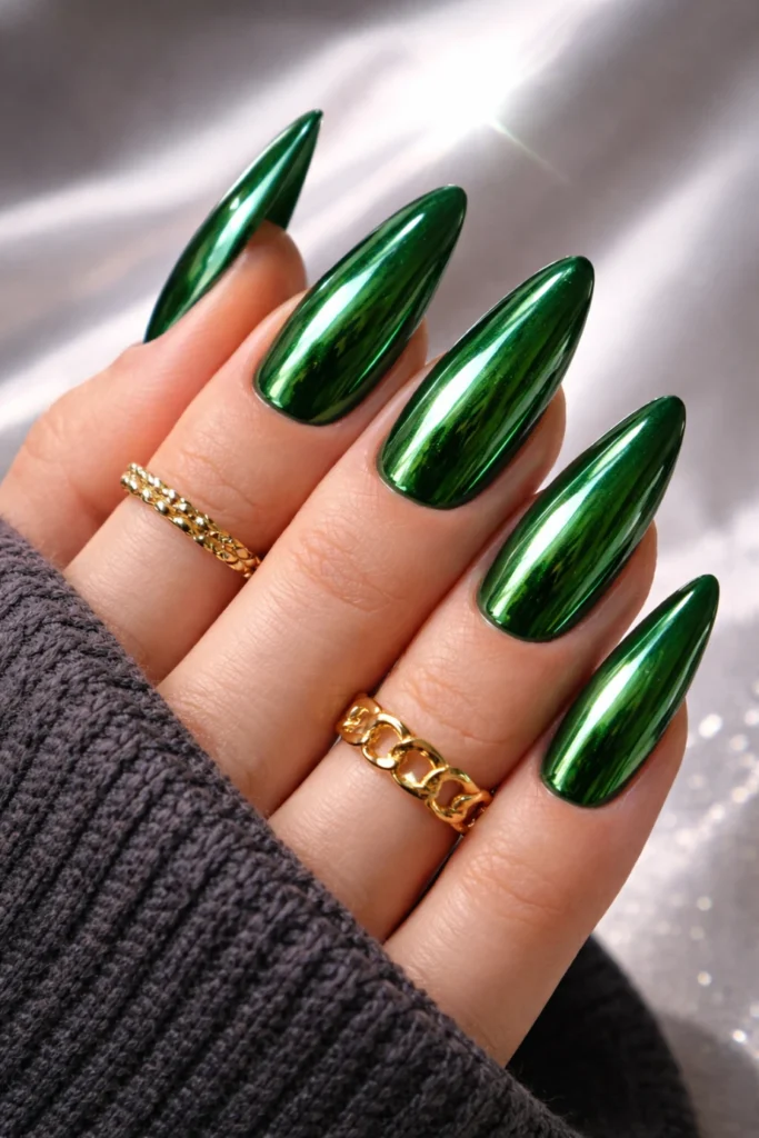 Green Nail Designs
