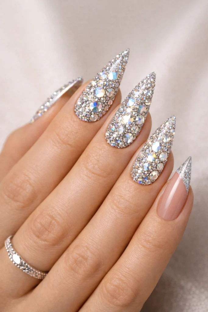 Trendy Stiletto Nail Ideas