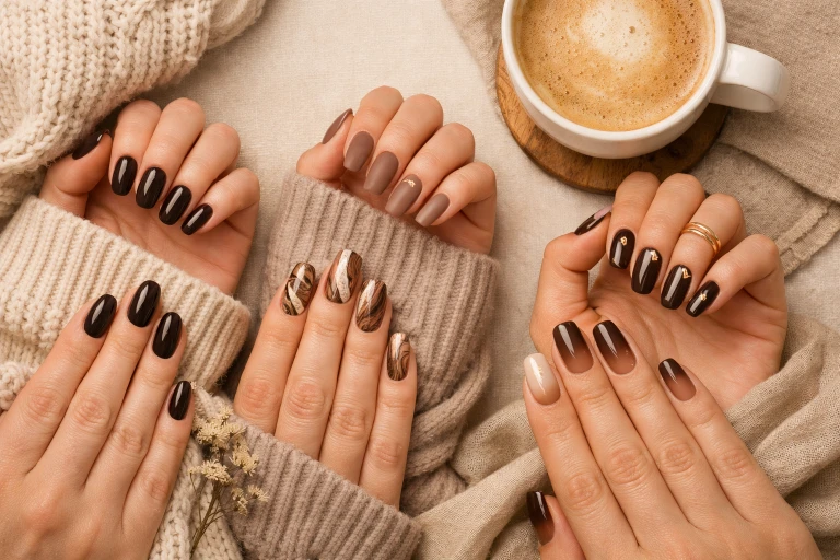 Brown Nail Ideas