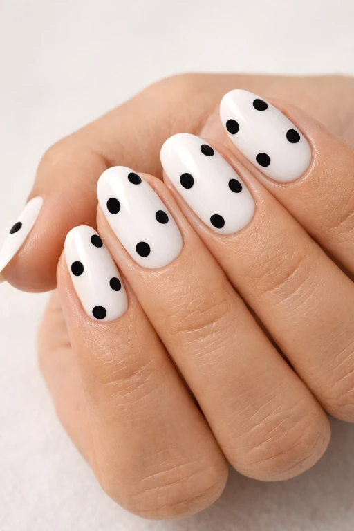Polka Dot Nail Ideas