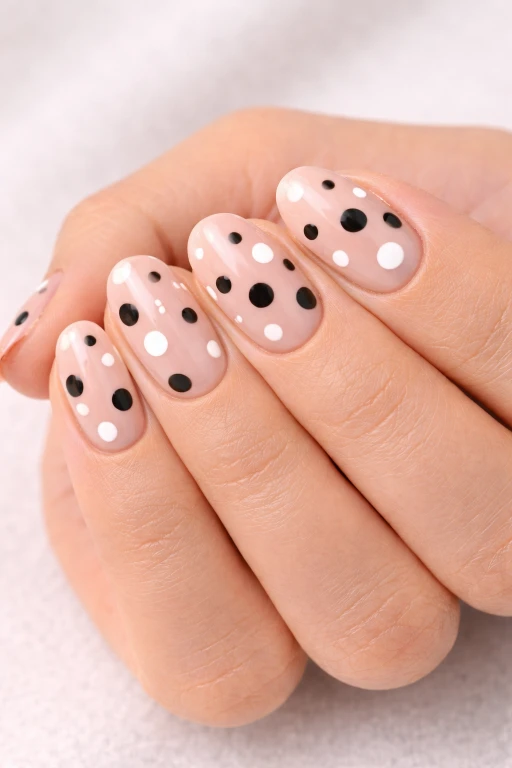 Polka Dot Nail Ideas