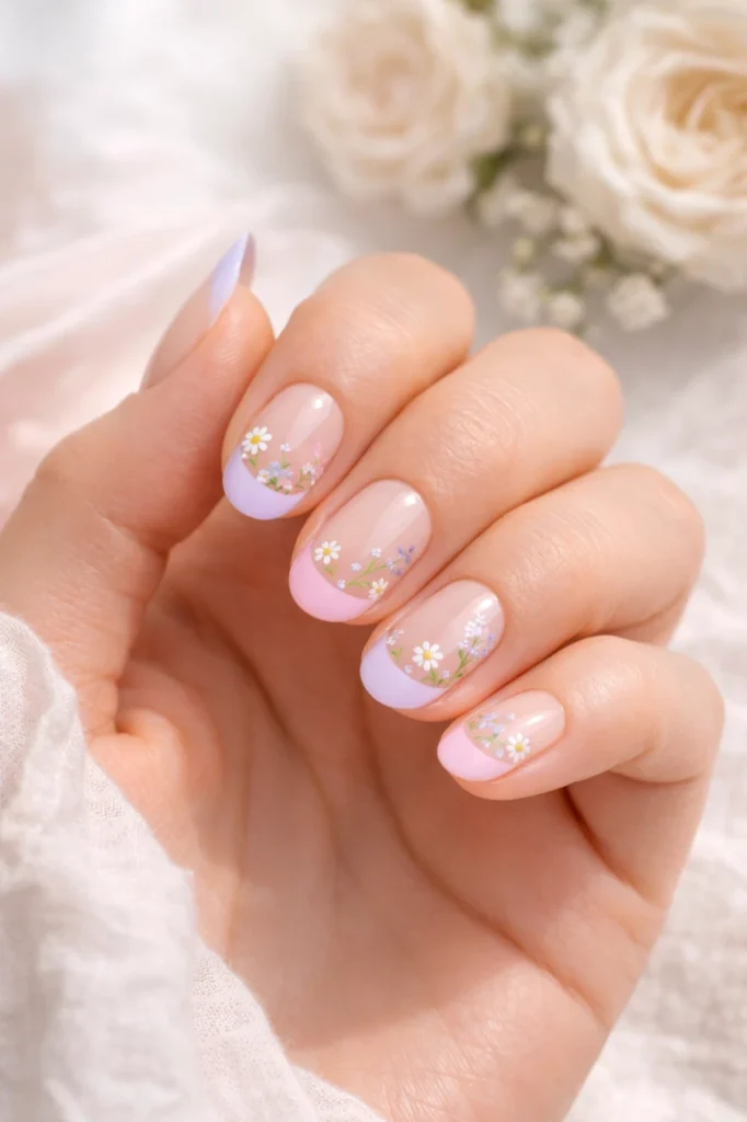 Wildflower Nail Designs