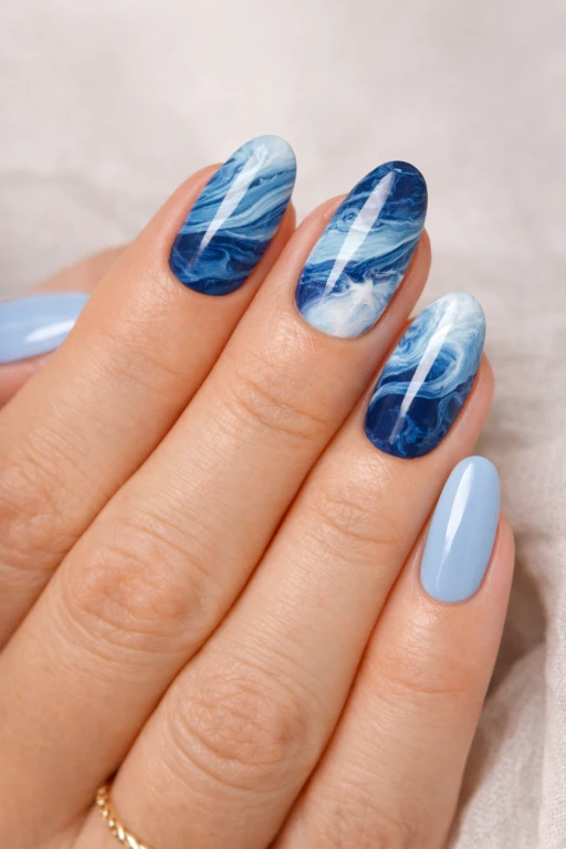 Blue Nail Ideas