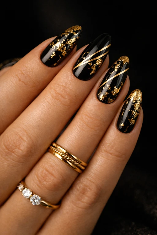 Gold Nail Ideas