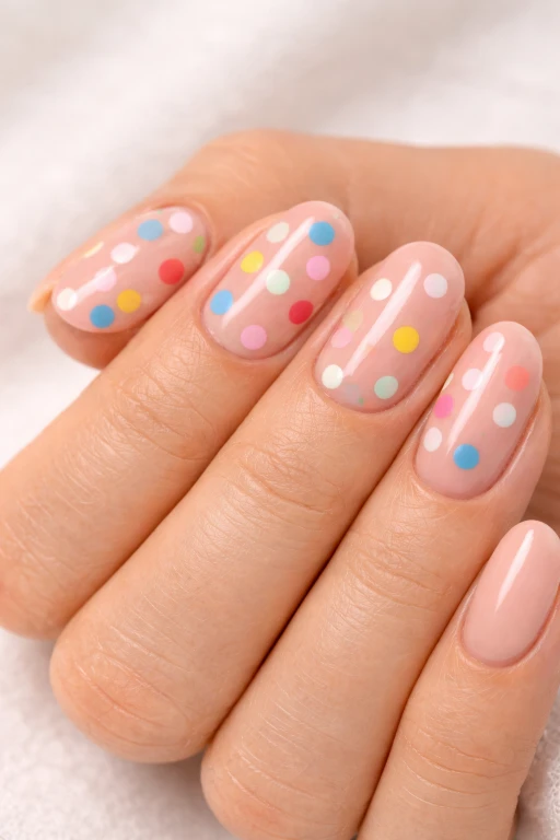 Polka Dot Nail Ideas
