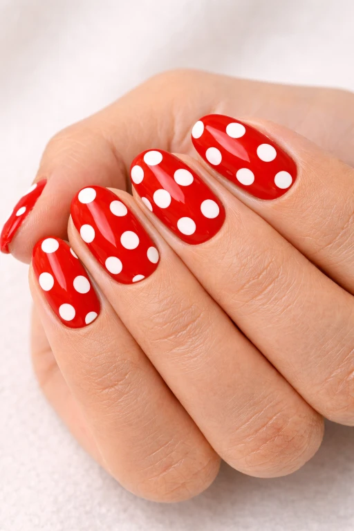 Polka Dot Nail Ideas