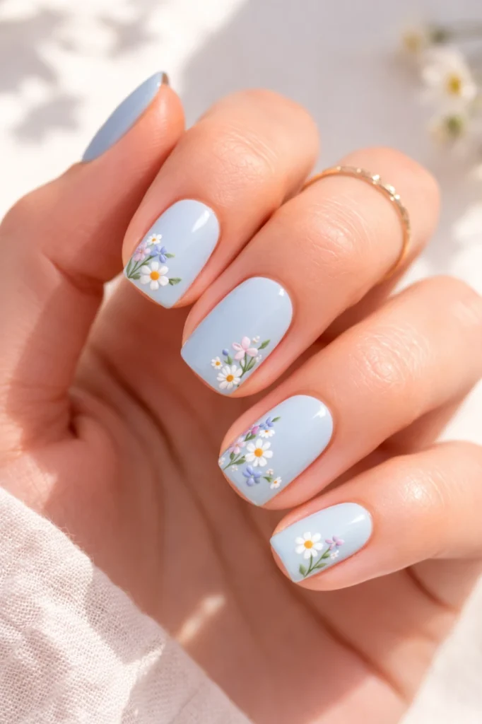 Wildflower Nail Designs