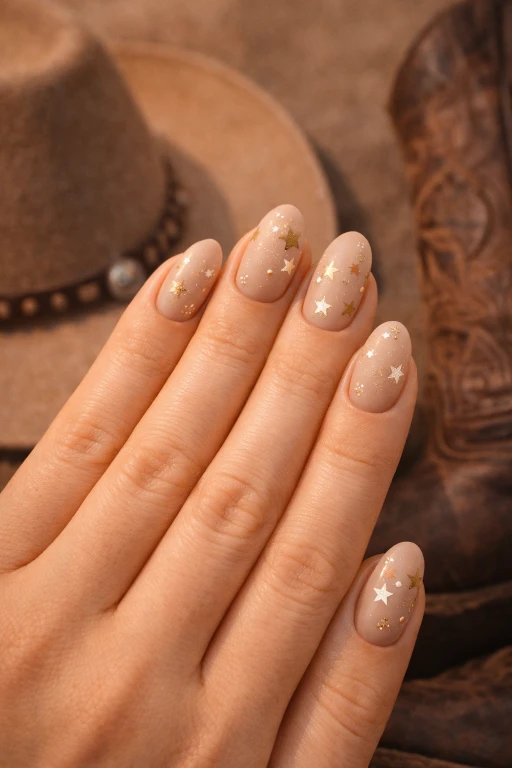 Easy Rustic Western Nails